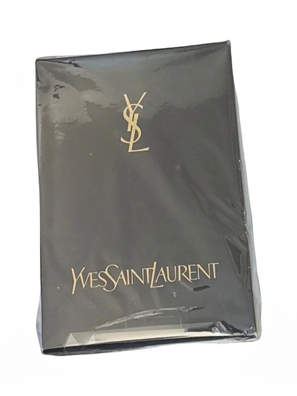 Yves Saint Laurent Vintage YSL 2-Piece Geometric Border Hand Towel Set
